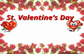 St. Valentine’s Day Вектор-успеха.рф. contents Legend about St. Valentine St. Valentine's Day in different countries Traditional gifts Вектор-успеха.рф.