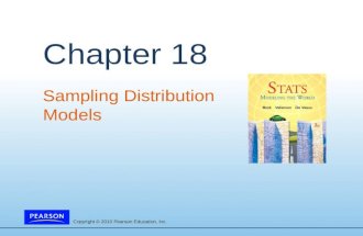 Copyright © 2010 Pearson Education, Inc. Chapter 18 Sampling Distribution Models.