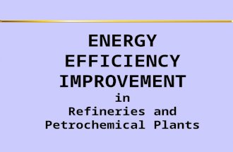 ENERGY EFFICIENCY IMPROVEMENT in Refineries and Petrochemical Plants.