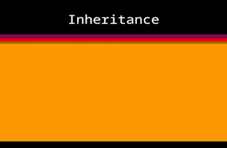 Inheritance. Today: Inheritance and derived classes Is-A relationship class hierarchies proper inheritance (pure) polymorphism virtual functions protected.