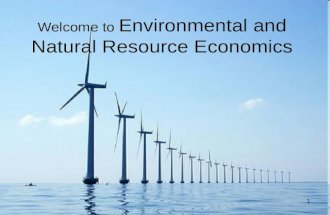 1 Welcome to Environmental and Natural Resource Economics.