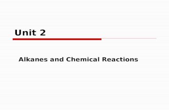 Unit 2 Alkanes and Chemical Reactions. Alkanes  Nomenclature  Physical Properties  Reactions  Structure and Conformations  Cycloalkanes cis-trans.