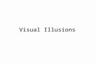 Visual Illusions. Definition Illusions occur when what we see does not correspond to what is physically present in the world.