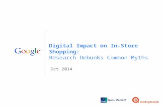 Oct 2014 Digital Impact on In-Store Shopping: Research Debunks Common Myths.