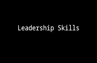 Leadership Skills. Day 1 – September 2 nd Preview: Preview: What, specifically, do you want to learn in Leadership Skills this year? What, specifically,