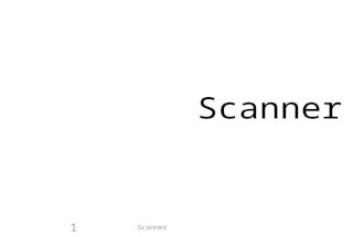 Scanner 1. Introduction A scanner, sometimes called a lexical analyzer A scanner : – gets a stream of characters (source program) – divides it into tokens.