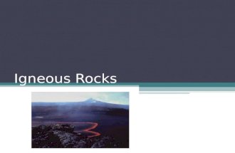 Igneous Rocks. When magma cools and _______, the result is an ________ rock. There are _____ factors that affect whether a rock will melt or not. ▫Temperature.
