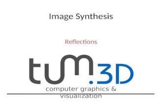 Computer graphics & visualization Reflections. computer graphics & visualization Image Synthesis – WS 07/08 Dr. Jens Krüger – Computer Graphics and Visualization.