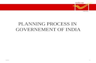 PLANNING PROCESS IN GOVERNEMENT OF INDIA 14.2.1. Planning process in India Planning process in India has both hierarchical and interactive nature because.