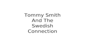 Tommy Smith And The Swedish Connection. My first experience Of flying was with Tommy Smith and My Father in this plane Circa 1936.