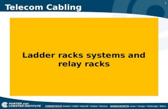1 Telecom Cabling Ladder racks systems and relay racks Ladder racks systems and relay racks.