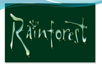 rainforest A rainforest is often referred to as a jungle, which is a Hindi word from India meaning a wilderness. A true jungle is a thick tangle of vegetation,