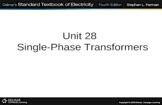 Unit 28 Single-Phase Transformers. Objectives: Discuss the different types of transformers. List transformer symbols and formulas. Discuss polarity markings.