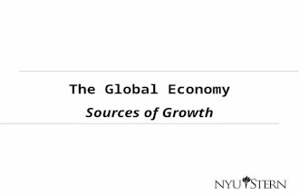 The Global Economy Sources of Growth. Roadmap Rules of engagement What’s happening? Reminders GDP per capita, GDP per worker, and data on both Level comparisons.