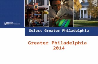 Greater Philadelphia 2014 Select Greater Philadelphia.