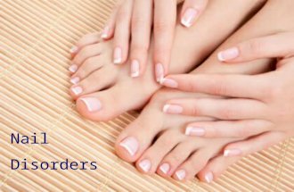 Nail Disorders To give clients professional and responsible service and care, you need to know when it is safe to work on a client.