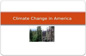 Mr. Gaynor Inwood 52 ELA/Writing Climate Change in America.