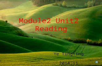 Module2 Unit2 Reading Ye Tingting 2014.11. Lead In (a journey, esp.a short one) a trip.