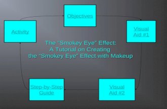 The “Smokey Eye” Effect: A Tutorial on Creating the “Smokey Eye” Effect with Makeup Step-by-Step Guide Objectives Visual Aid #1 Activity Visual Aid #2.