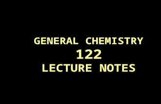 GENERAL CHEMISTRY 122 LECTURE NOTES. ORGANIC COMPOUNDS Recognition of Structures: (see handout) AlkanesKetones AlkenesCarboxylic Acids AlkynesAmines.