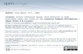 Author: Alan Weder, M.D., 2008 License: Unless otherwise noted, this material is made available under the terms of the Creative Commons Attribution – Share.