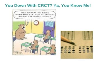 You Down With CRCT? Ya, You Know Me! Every living thing is made of cells! 1.CELLS 2.TISSUES 3.ORGANS 4.ORGAN SYSTEM 5.ORGANISM.