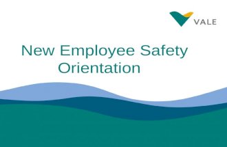 New Employee Safety Orientation. 1 Agenda Introductory Remarks SafeProduction Orientation SLAM Orientation Occupational Health & Safety Act Work Refusal.