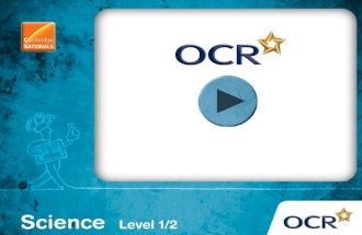OCR Cambridge National in Science (Level 1/2) R073 How scientists test their ideas.