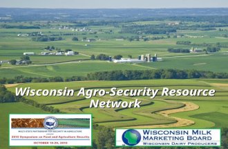 Wisconsin Agro-Security Resource Network. Agenda What is WARN Why Prepare and What to Protect WARN History and Purpose WARN Structure WARN Resources Incident.