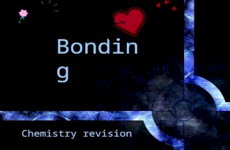 Bonding Chemistry revision. There are two types of bonding you need to be familiar with… 1.Covalent bonding 2.Ionic bonding.