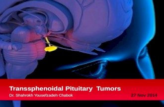Dr. Shahrokh Yousefzadeh Chabok Transsphenoidal Pituitary Tumors 27 Nov 2014.