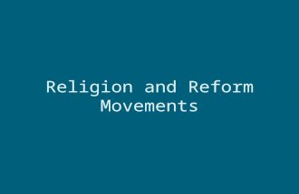 Religion and Reform Movements. Second Great Awakening Charles Grandison Finney was the leader of the movement. It was a religious revival that began in.