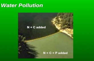 Water Pollution. Key Concepts  Types, sources, and effects of water pollutants  Major pollution problems of surface water  Major pollution problems.