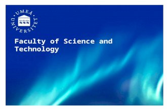 Faculty of Science and Technology. Breadth and cutting edge Biology & Molecular Biology Computing Science Chemistry Physics Mathematics Engineering Teacher.