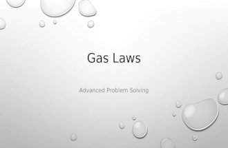 Gas Laws Advanced Problem Solving. Visit: //checkin.ics.uci.edu/ Log in and select Chem 1A. When prompted, type the.