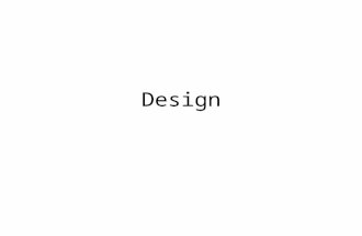 Design. Stages of Design i.Nature of the solution 1.Agreed set of objectives 2.Output design 3.Input design 4.Data structures design 5.Process model design.