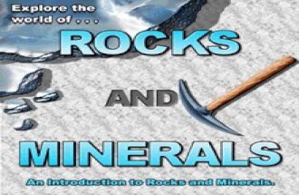 What is a Rock? A rock is a: –N–N–N–Naturally formed, –C–C–C–Consolidated material, –C–C–C–Composed of grains of one or more minerals.