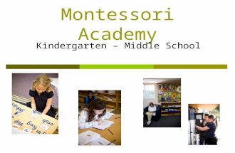 Montessori Academy Kindergarten – Middle School. No Child Left Behind  LEA Plan  Highly Qualified Teachers  Professional Development Plan  Adequate.