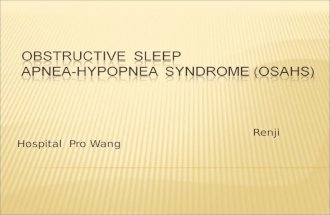 Renji Hospital Pro Wang. 1 2 3 Sleep related hypoventilation/hypoxemia.