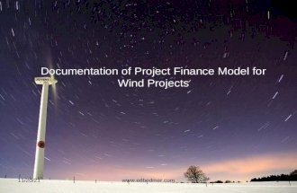 Documentation of Project Finance Model for Wind Projects 9/14/20151.