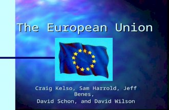 The European Union Craig Kelso, Sam Harrold, Jeff Benes, David Schon, and David Wilson.