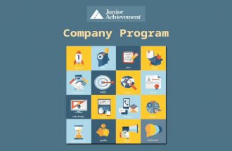 Company Program. Pre-Program Orientation for Participants.