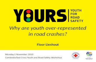 Why are youth over-represented in road crashes? Floor Lieshout.