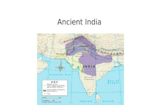 Ancient India. Geography of the Indian Subcontinent Why was the Indus Valley a good place for a civilization to thrive? Mountains and Deserts-these provide.