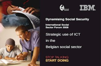 Strategic use of ICT in the Belgian social sector.