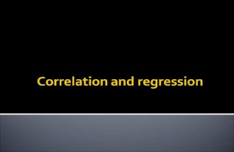 Correlation and regression. Lecture  Correlation  Regression Exercise  Group tasks on correlation and regression  Free experiment supervision/help.