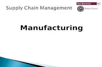 Manufacturing.  Manufacturing is all about converting raw material into consumer or industrial products.  A firms manufacturing competency is based.