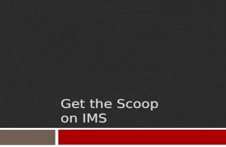 GET THE SCOOP ON IMS. Agenda  The Nuts and Bolts of the Office  Attendance  Bookkeeper  Principal’s Secretary  Assistant Principal  Principal