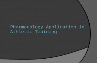 Pharmacology Application in Athletic Training. History of Drugs and Pharmacy  Around 2100 BC: Recorded references to drug therapy ~250 vegetables, 120.