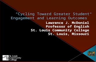 In this session, participants will learn what assessment of student engagement has shown St. Louis Community College (STLCC) about transfer success and.